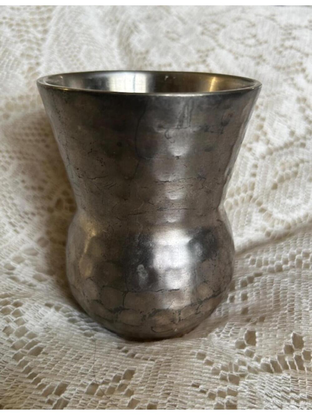 Vintage Napa Hammered Metal Cup